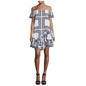 Cinq a Sept Off The Shoulder Minella Dress Size 6